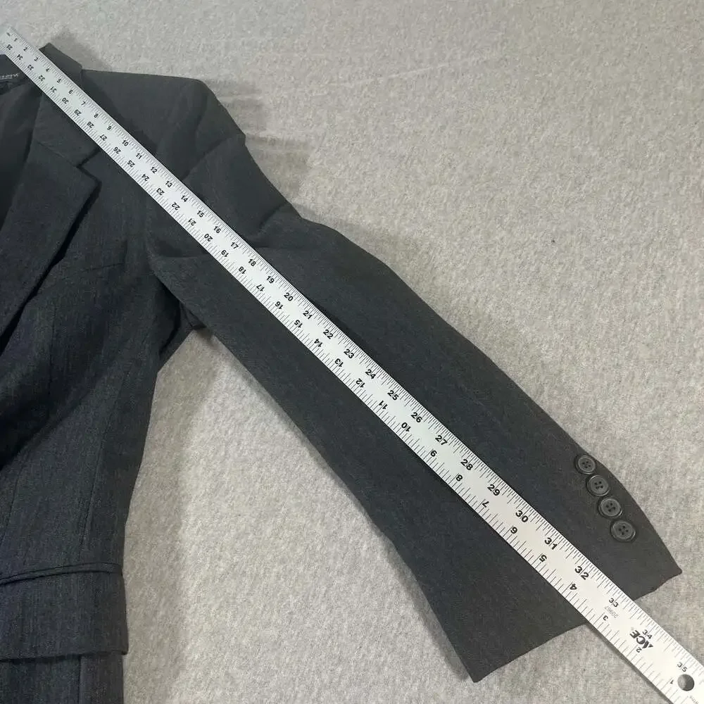 Jos. A. Bank Executive Collection 100% Wool Grey Herringbone Blazer Men’s42R